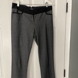 Excellent Condition Express Gray & Black Dress Pants Sz 6R